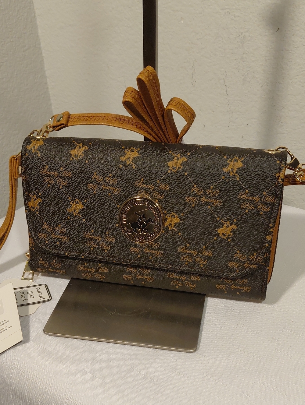 Beverly Hills Polo Club Brown Crossbody